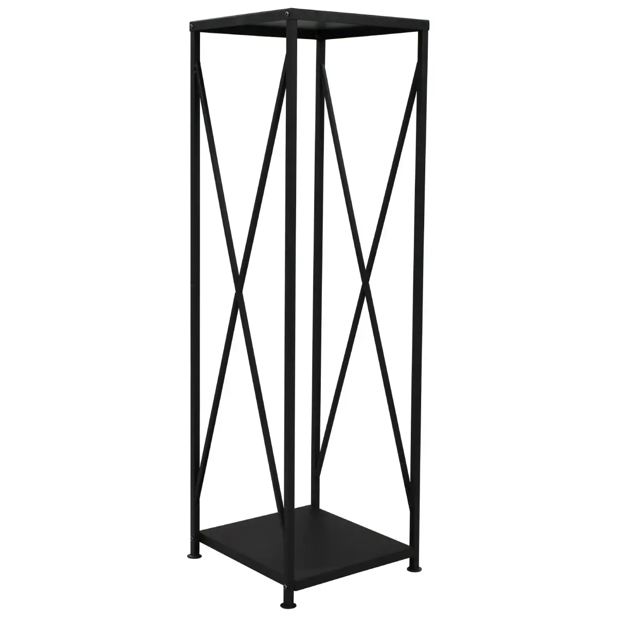 DOFLAME Firewood rack H162-B, 34x34x111cm, black