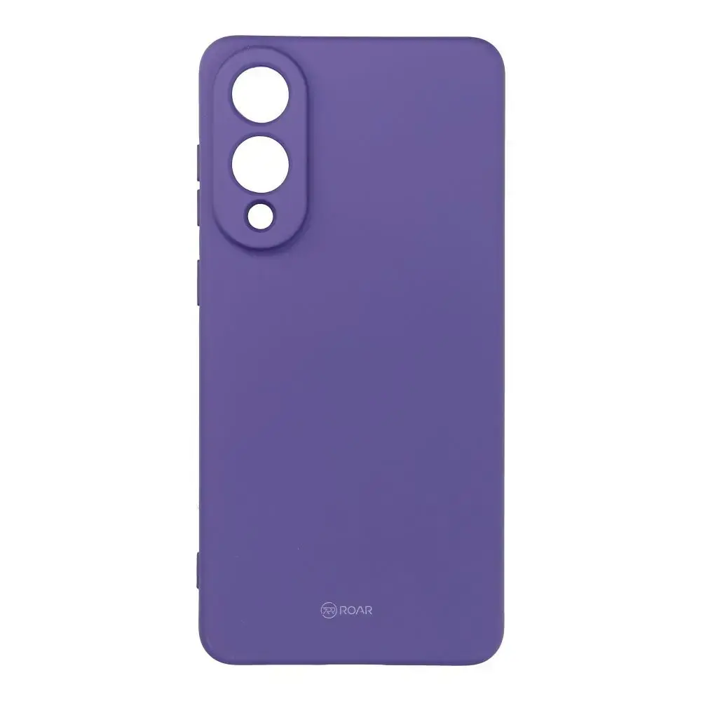Roar All Day Colorful Jelly maciņš telefonam Samsung Galaxy S25 Edge (S937) violets