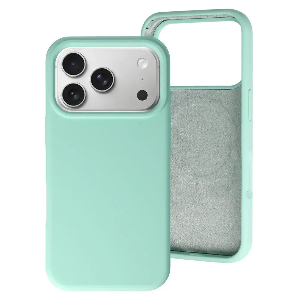 MagColor Pure maciņš telefonam iPhone 17 Pro Max zaļš
