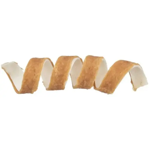Gardums suņiem - Trixie Denta Fun Duck Chewing Curl, bulk, 12cm, 12g./iepak. 50 gab
