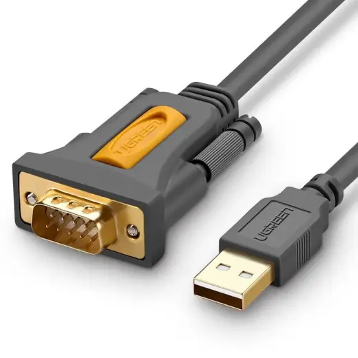 Ugreen USB - RS-232 (male) adapter cable 2 m black (CR104 20222)
