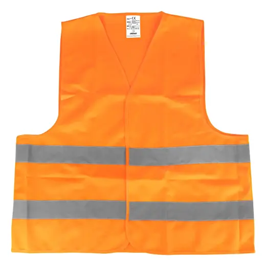 Safety vest orange with certificate XXL AMIO-03985
