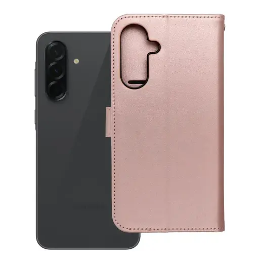 Mezzo tree knyginio tipo telefono dėklas Samsung Galaxy A36 5G (A366) rožinis