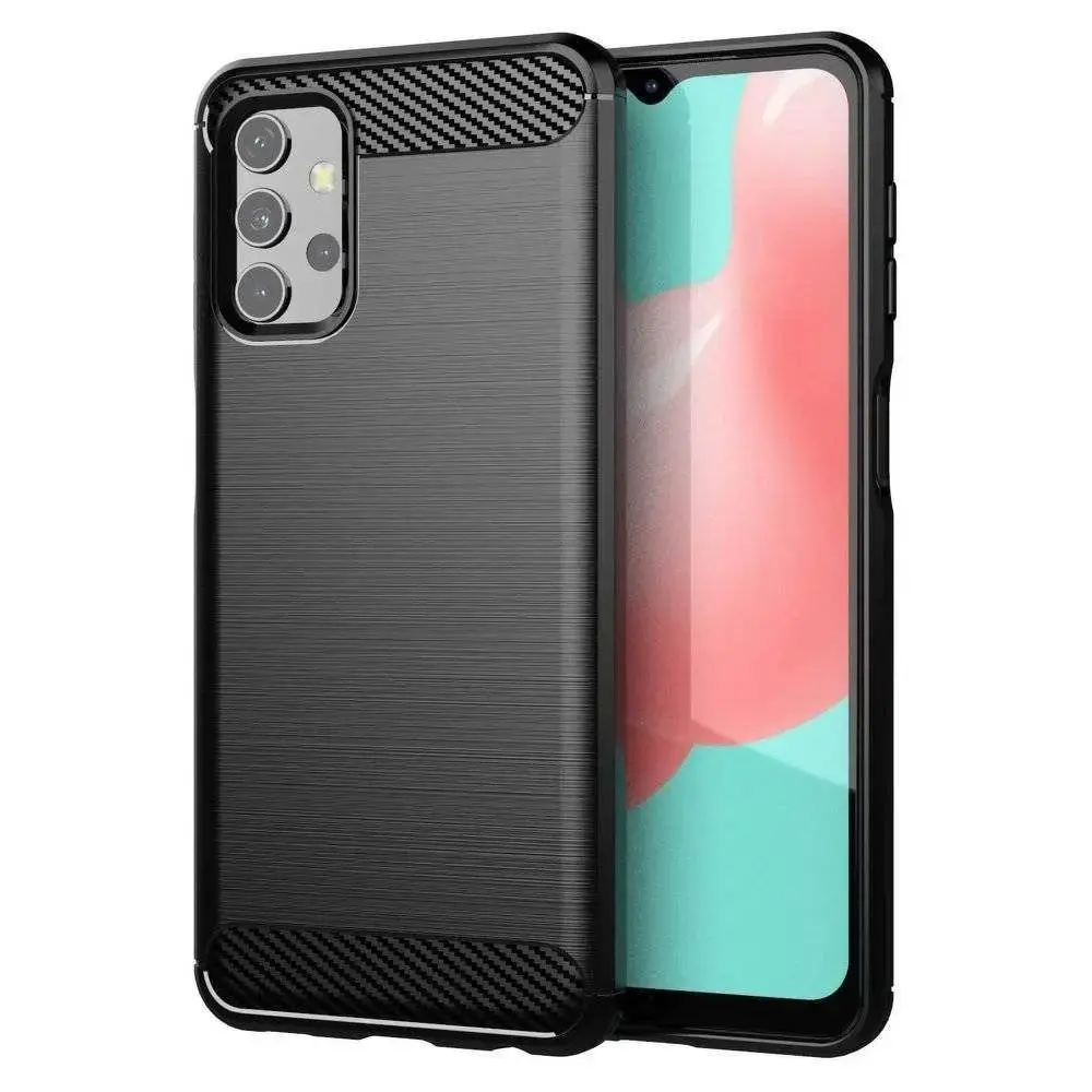 Carbon phone case for Samsung Galaxy A32 4G black