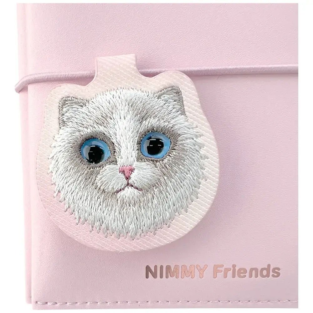 Notebook + pen Set 2-in-1 Nimmy New Big-Eye Cute Pets 2.0 Cat pink
