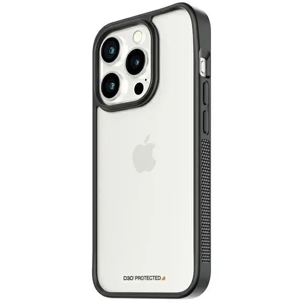 PanzerGlass ClearCase iPhone 15 Pro 6.1" D3O 2xMilitary grade czarny|black 1177