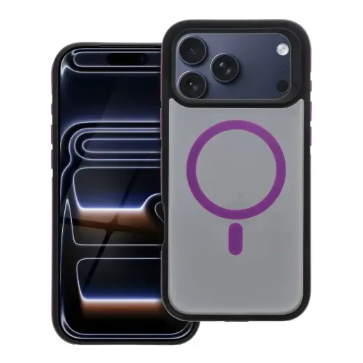 NEO чехол с поддержкой MagSafe для телефона iPhone 17 Pro Max фиолетовый