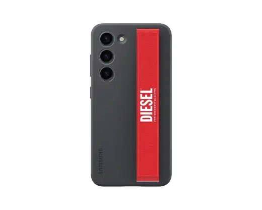 GP-TOS911TLA Diesel Strap for Samsung Cover with Strap for Galaxy S23|S23+|S23 Ultra Red