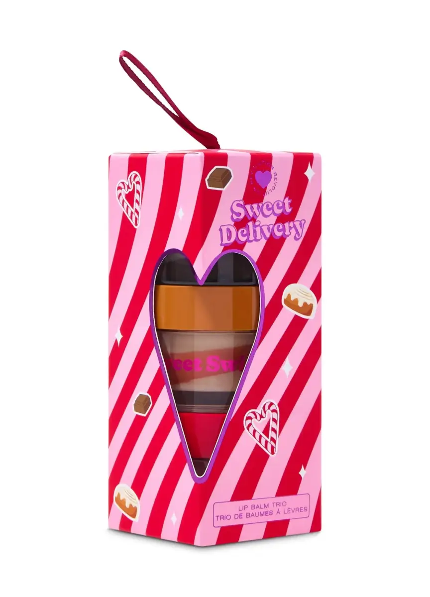 REVOLUTION, I Heart Revolution Sweet Delivery Lippenbalsam Trio, Frau, Multicolor, Größe: FASUL