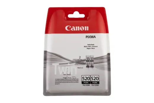 Tintes kārtridžs Canon PGI-520BK 2932B012 melns, 2 gab.