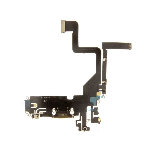 iPhone 14 Pro Flex Cable with Charging Connector Gold