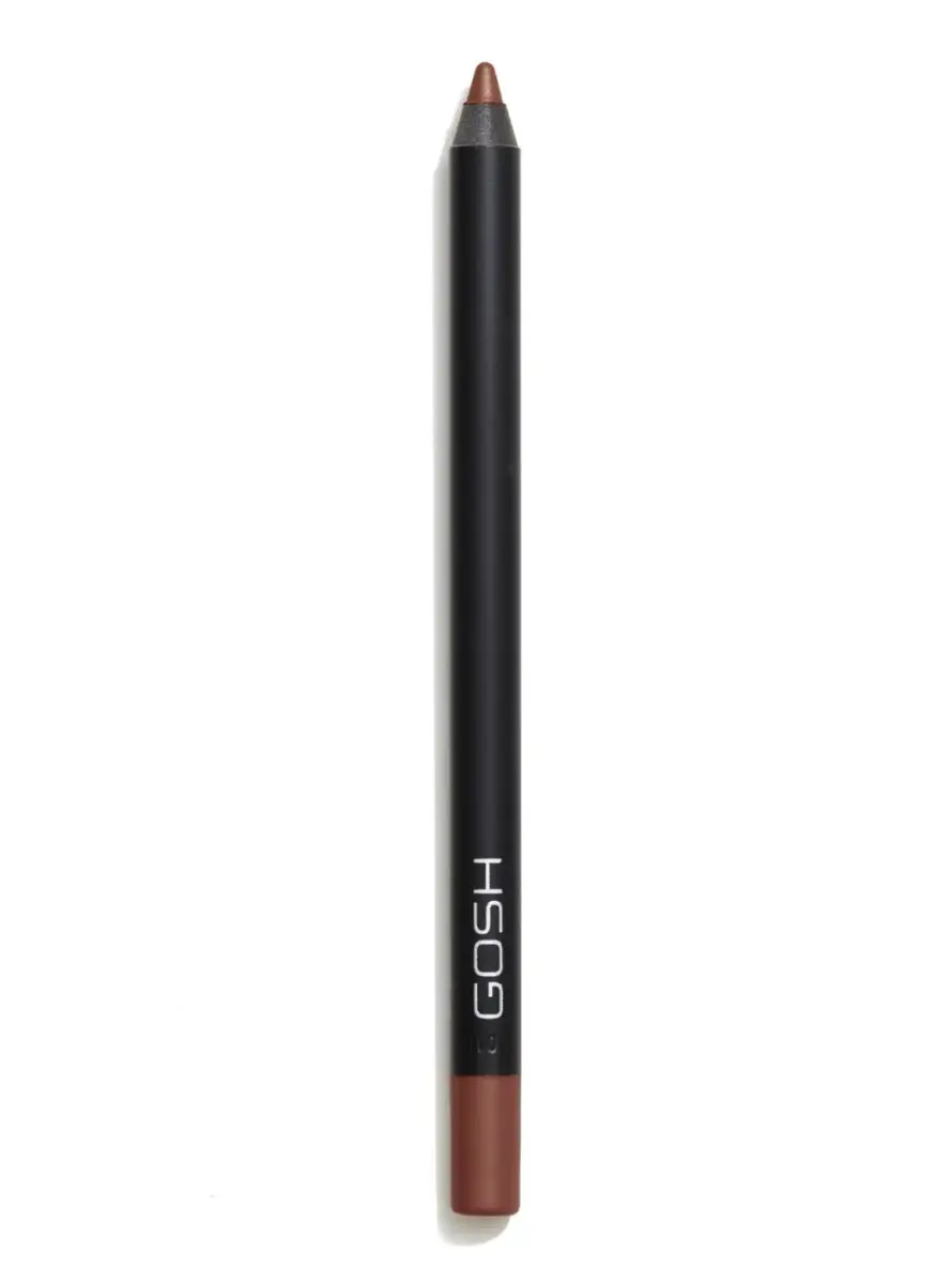 Gosh, Velvet Touch, Waterproof, Lip Liner, 012, Raisin, 1.2 g