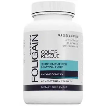 Foligain Color Rescue Supplement For Graying Hair (60 tablets)