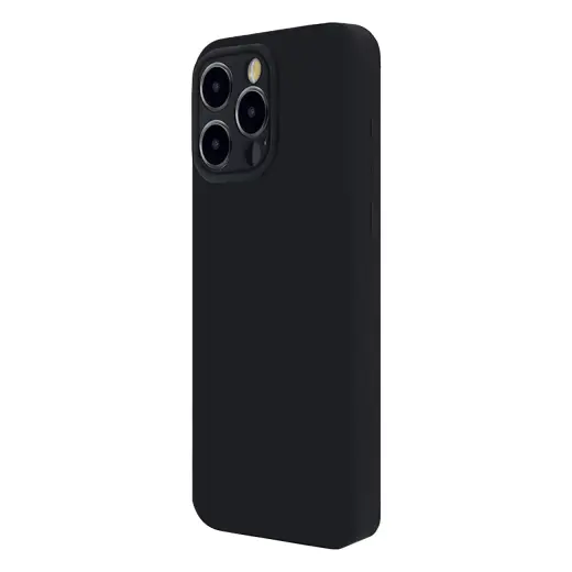 Soft Touch Mag maciņš ar MagSafe atbalstu telefonam iPhone 15 Pro Max melns