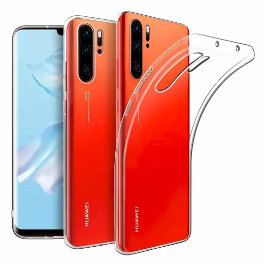 Fusion Ultra Back Case 0.3 mm Protect Silicone Case For Huawei P30 Pro Transparent