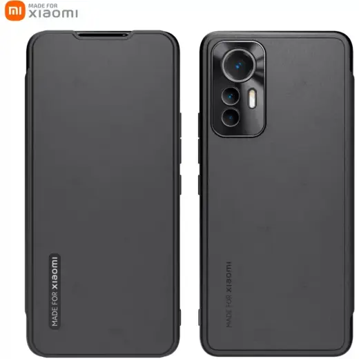 Made for Xiaomi Book Case for Xiaomi 12 Lite 5G Black