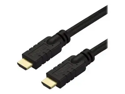 StarTech.com CL2 HDMI Cable - 30 ft | 10m - Active - High Speed - 4K HDMI Cable - HDMI 2.0 Cable - In Wall HDMI Cable with Ethernet (HD2MM10MA) - HDMI cable - 10 m