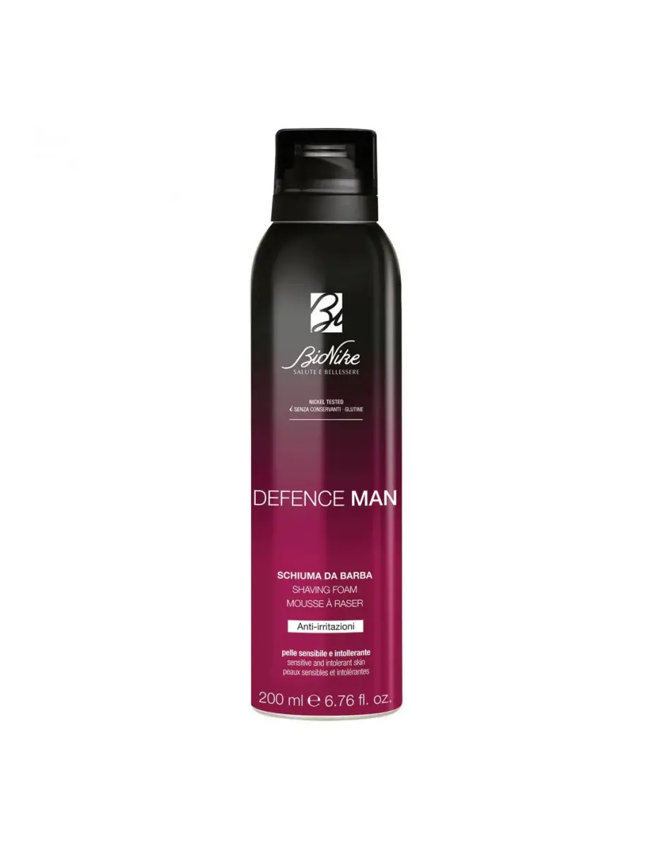 BioNike , Defence, Cleansing AND Protecting, Shaving Foam, 200 ml