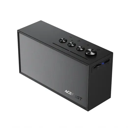 Acefast K9 Go Bluetooth Speaker with Stereo and ENC - Black