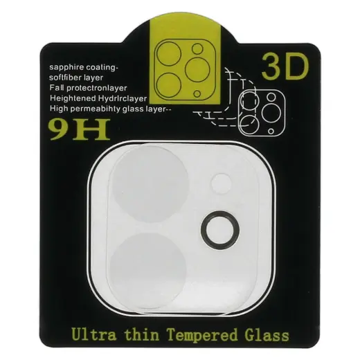 Tempered Glass for camera (LENS) for Iphone 11 (island)