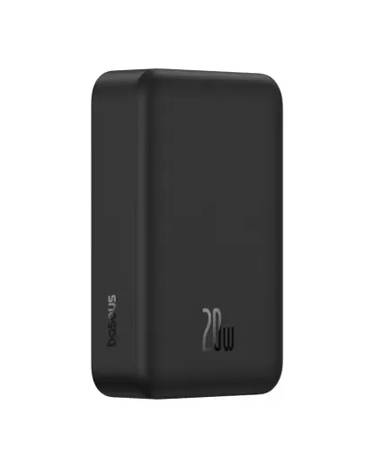 Baseus EnerFill FM41 Ultra-Mini Magnetic išorinė baterija (powerbank) | 20 000 mAh | 20W | USB-C, MagSafe | juodas