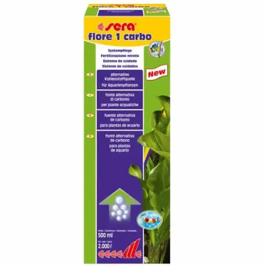 Plant care product : Sera Flore 1 carbo 500ml