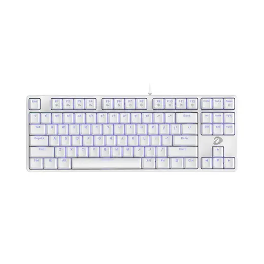 Mechanical keyboard Dareu EK87 (white)