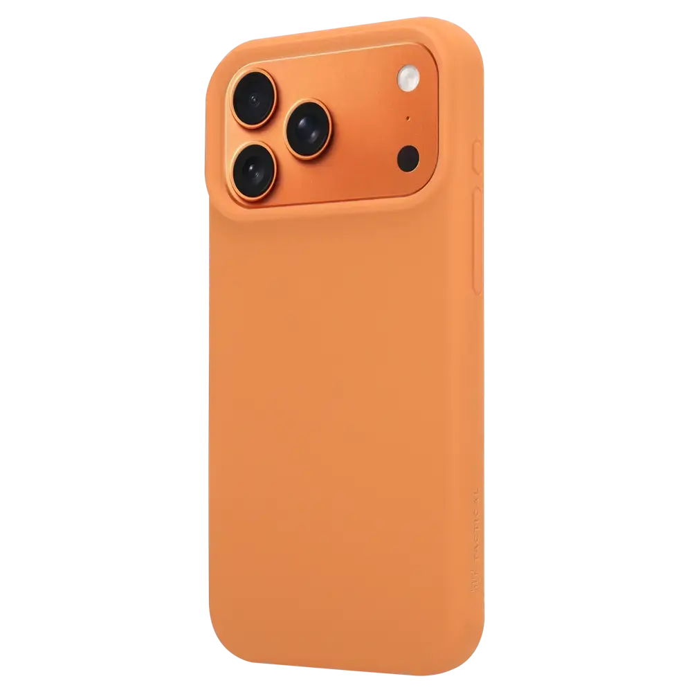 Tactical MagForce Velvet Smoothie maciņš ar MagSafe atbalstu telefonam iPhone 17 Pro Max oranžs
