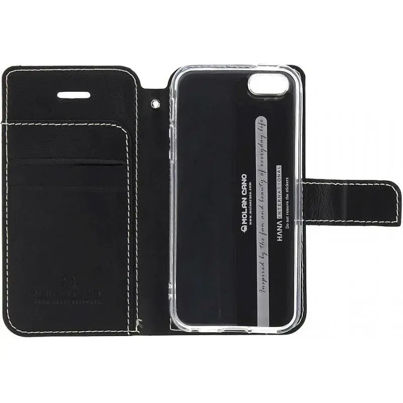 Molan Cano Issue Book Case for Xiaomi Redmi Note 9 LTE Navy
