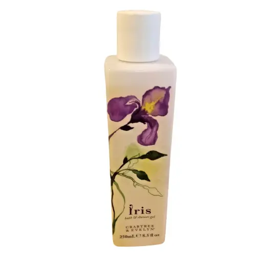 Crabtree & Evelyn, Iris, Cleansing, Shower Gel, For All Skin Types, 250 ml