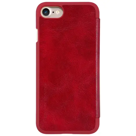 Nillkin Qin Book Case for Apple iPhone 7|8|SE2020|SE2022 Red
