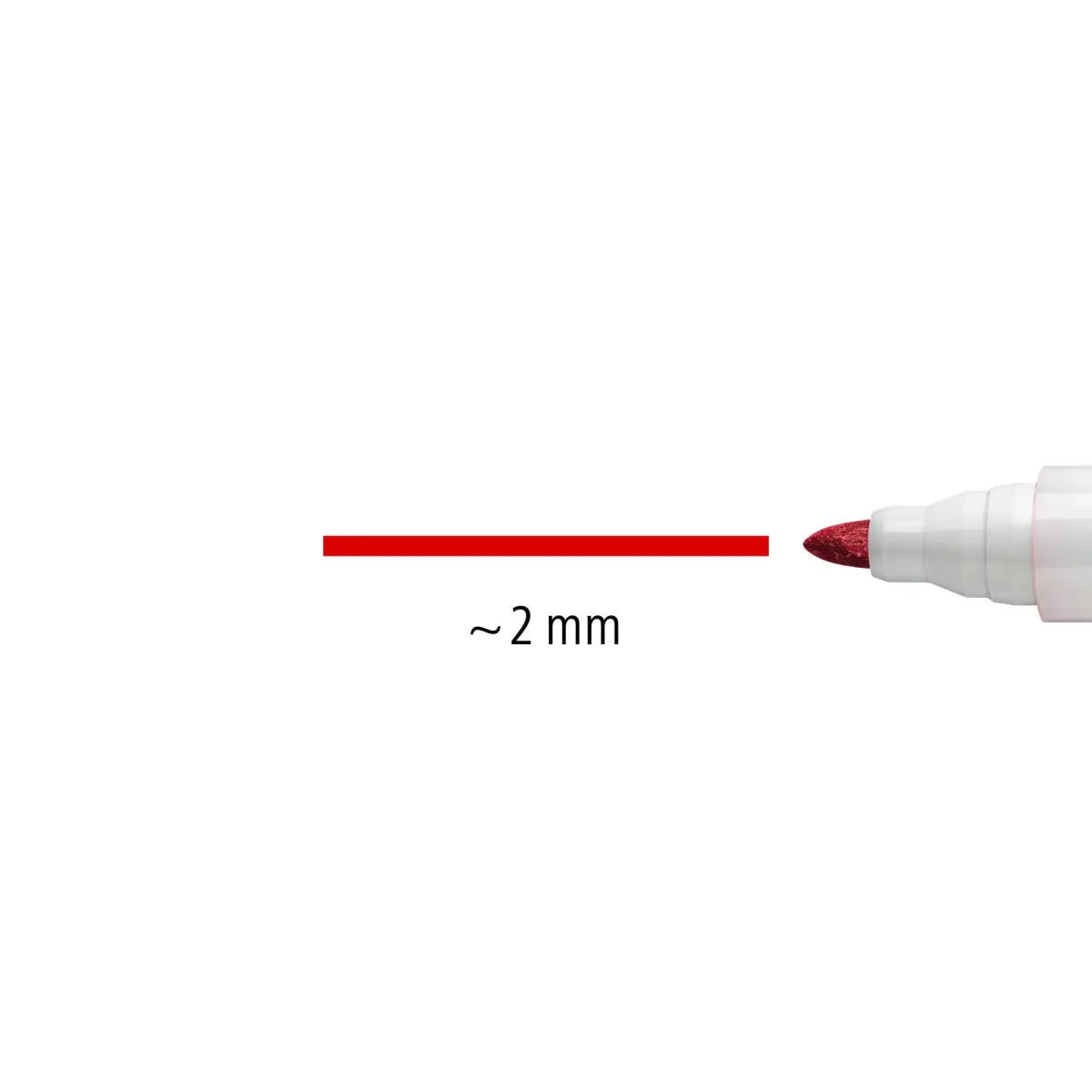 Marķieru komplekts tāfelei STAEDTLER konisks serdenis, 6 krāsas
