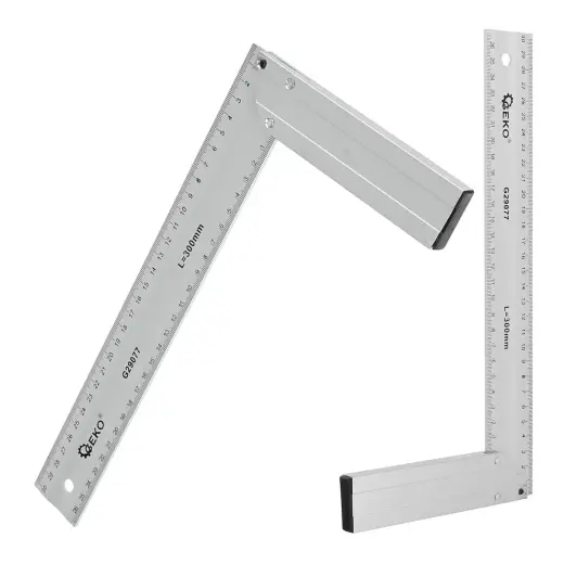 Alumīnija galdnieka stūre 300 mm