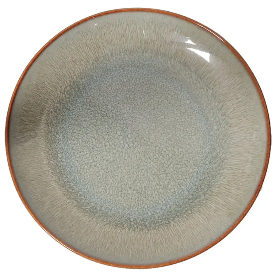 Šķīvis pusdienu 26cm Stone keramisks, pelēks