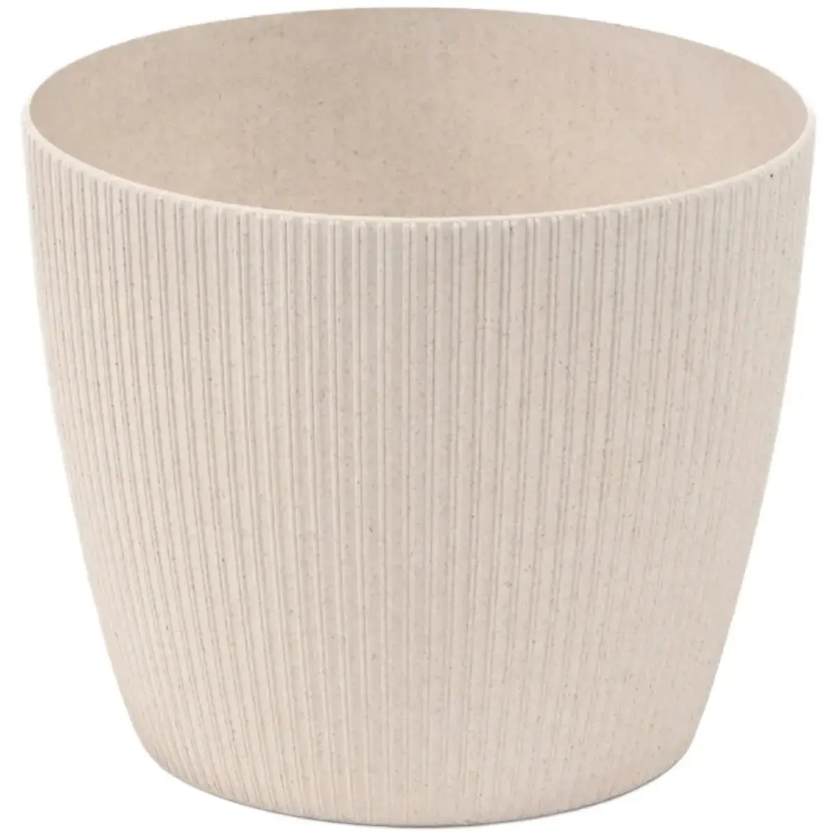 Puķu pods Magnolija Jumper wood 160x140mm, balts