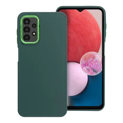 Frame telefono dėklas Samsung Galaxy A13 4G (A135) žalias