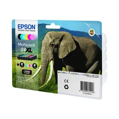 Epson Ink No 24XL Epson24XL Epson 24XL Multipack (C13T24384011)