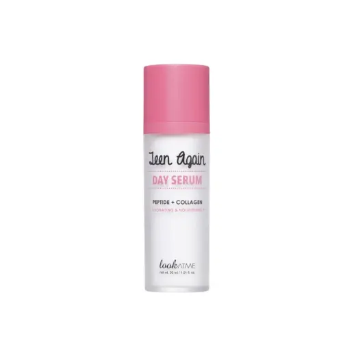 Look At Me, Teen Again, Peptide, Nourishing, Day, Serum, For Face, 50 ml