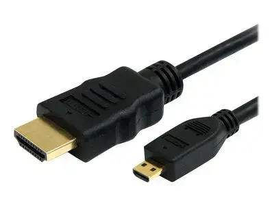 StarTech.com 1m High Speed HDMI Cable with Ethernet HDMI to HDMI Micro - HDMI with Ethernet cable - 1 m
