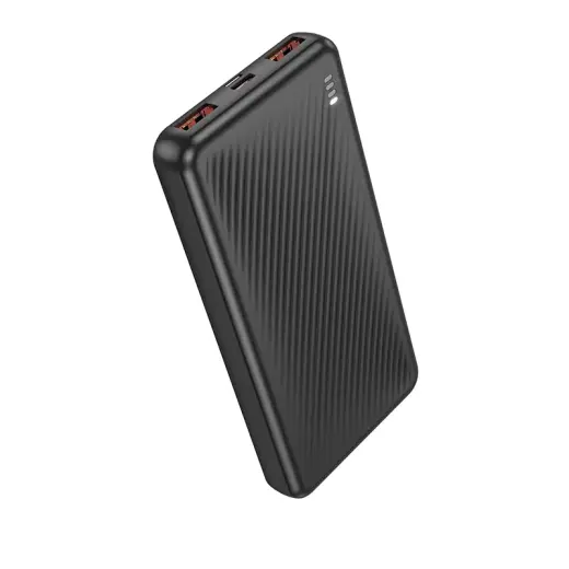 Borofone Power Bank 10000mAh BJ56 Graceful - 2xUSB + Type C - QC 3.0 22,5W PD 20W black