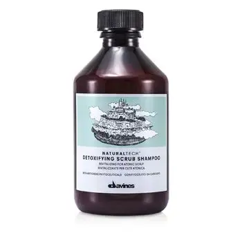 Davines Detoxifying Scrub Shampoo for Scalp Buildup 8.45 Oz/ 250 Ml