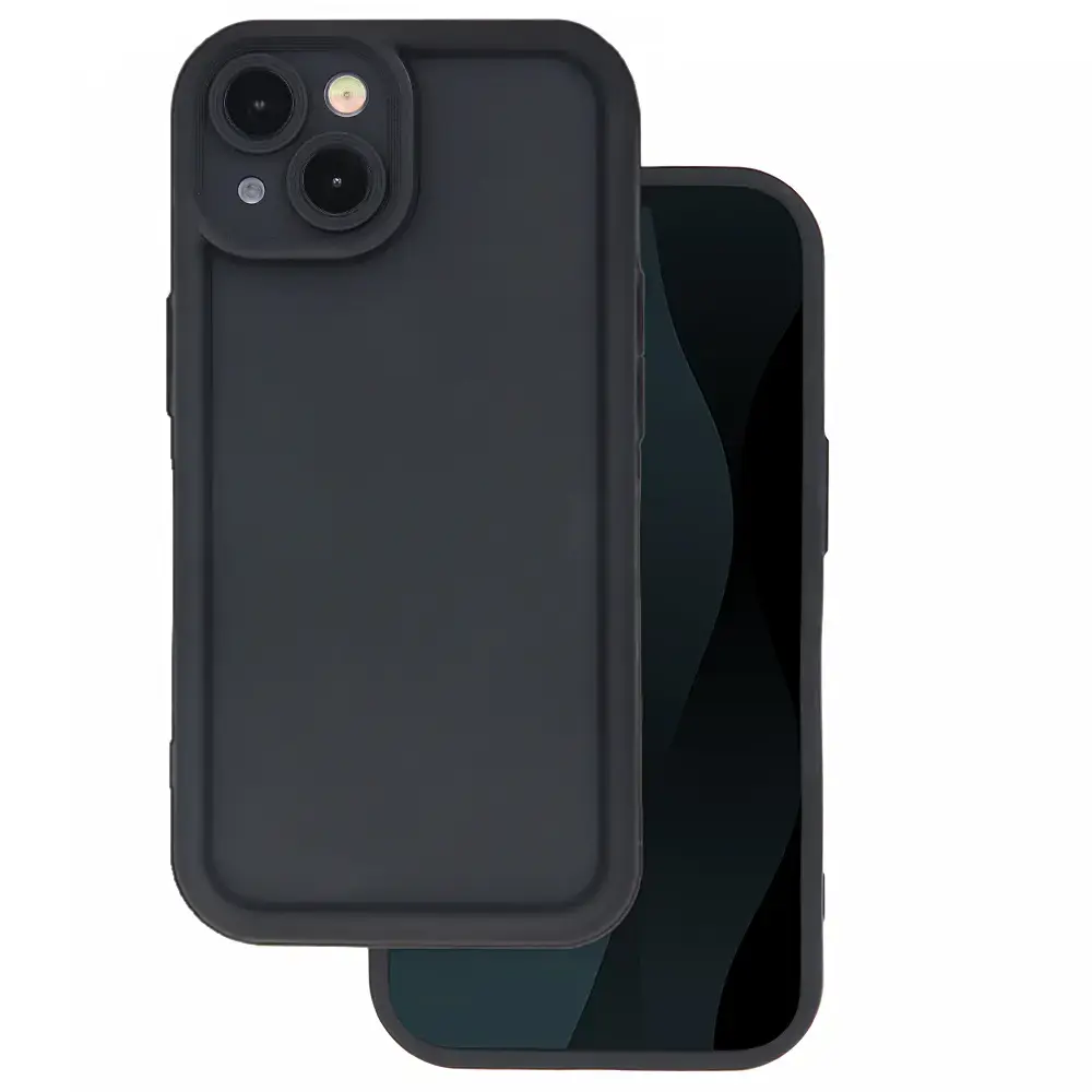 Rim maciņš telefonam iPhone 16 Plus melns