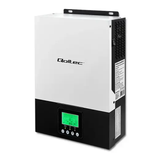 Qoltec Hybrid Solar Inverter Off-Grid 1.5kVA | 1.5kW | 80A | MPPT | AGM GEL | Sinus