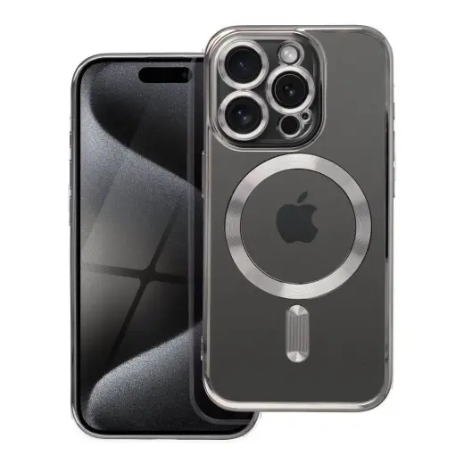 Case for Xiaomi Redmi 15 4G / 5G (171,1mm) Electro Mag Cover compatible with MagSafe titanium gray