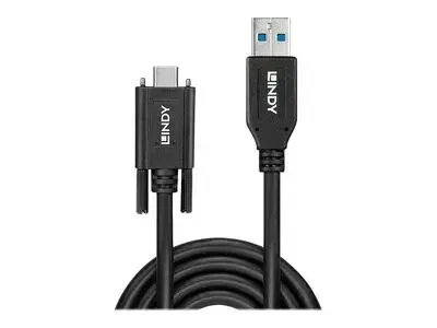 Lindy - USB-C cable - 24 pin USB-C to USB Type A - 1 m