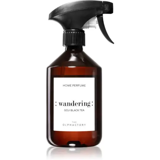 The Olphactory, Wandering Goji Black Tea, Room Spray, 500 ml