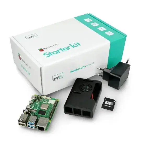 JustPi Raspberry Pi 4B 4GB sākuma