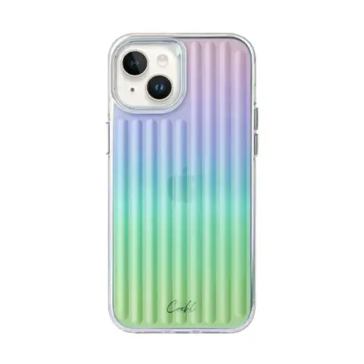 UNIQ etui Coehl Linear iPhone 14 Plus 6,7" opalowy|iridescent