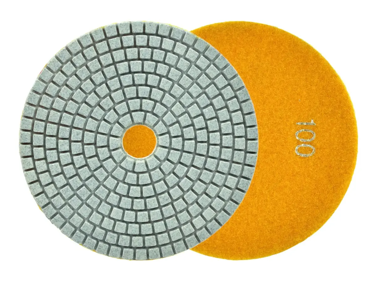 Dimanta disks slapjai pulēšanai 125mm  100 keramikai
