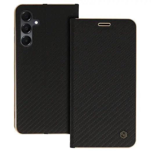Wonder Frame Carbon Case for Samsung Galaxy A16 4G/5G black